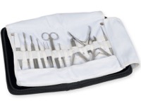 copertina di Trousse ( kit ) Podologia professionale in acciaio inox