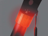 copertina di Bastone di sicurezza con luce - nero