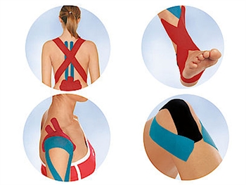 copertina di Leukotape K - Nastro Neuromuscolare BSN 5 m x 5 cm -  Blu