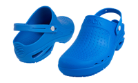 copertina di Zoccolo ospedaliero modello Bloc - unisex tg 36 Blu Medio