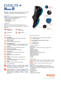 copertina di Zoccolo ospedaliero modello Everlite Plus - unisex tg 43 Bianco