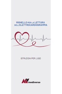 copertina di Righello medico di ECG - Con Istruzioni per l' uso