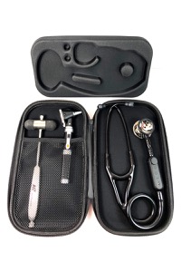 copertina di Custodia Rigida per stetofonendoscopio - Ideale per Littmann Giallo